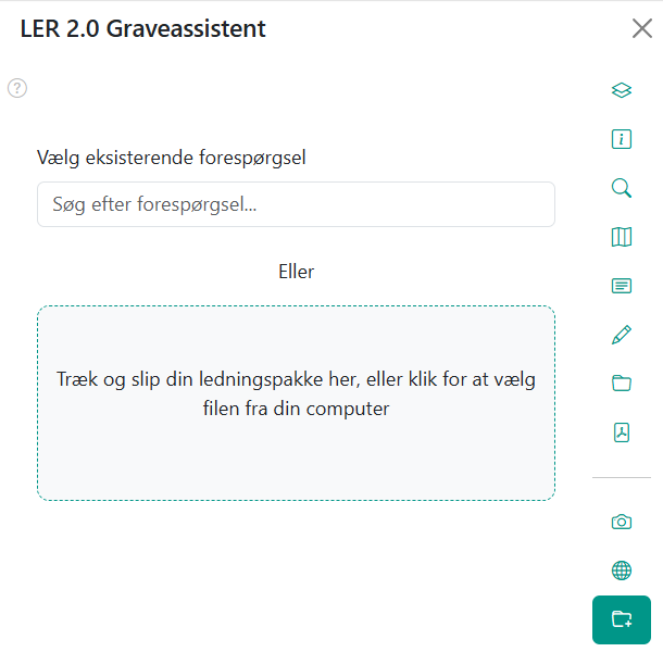 Map Connect Graveassistent, klar til brug