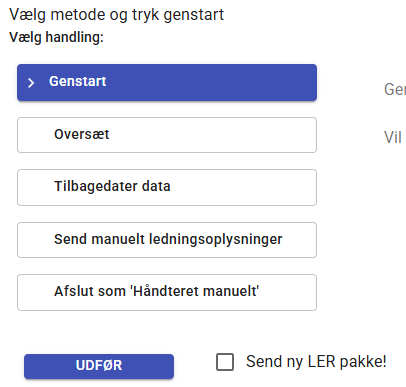 Funktioner til håndtering af fejl i ledningsbesvarelser