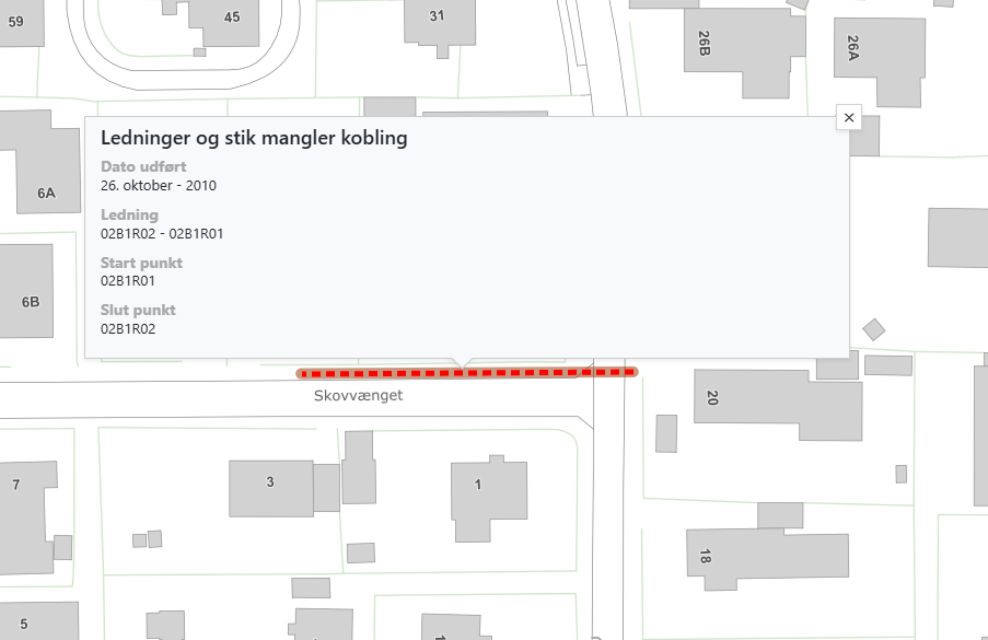 Ledninger og stik mangler kobling